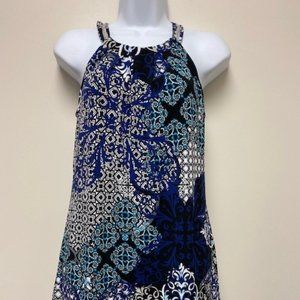 White House Black Market WHBM Metal Trimmed Tank Top - EUC - Size XS‎